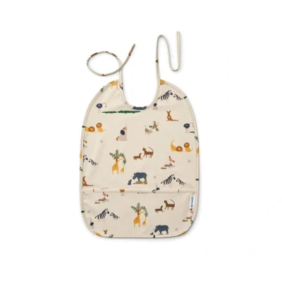 Immagine di Liewood LAI BIB Unisex Bavaglino per bambini, Taglia: One Size, Sandy