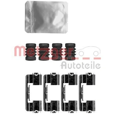 Immagine di METZGER 109 1875 Kit accessori, Pastiglia freno OPEL: Astra J Hatchback, Sports Tourer, Zafira C Tourer