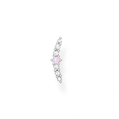 Immagine di Thomas Sabo Orecchini singoli da donna con pietra opale rosa scintillante in argento sterling 925 H2182 166 7