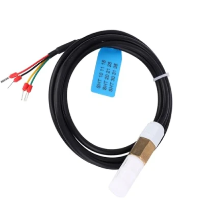 Immagine di Sonda antipolvere Sensore di umidità digitale della temperatura del suolo FS400 SHT3X Uscita in acciaio inossidabile I2C con guscio plastica e plastica(SHT35)