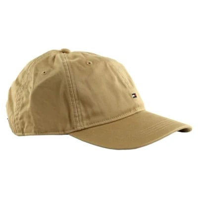 Immagine di Tommy Hilfiger FLAG SOFT Panel Unisex Cappellino, Taglia: One Size, Classic khaki