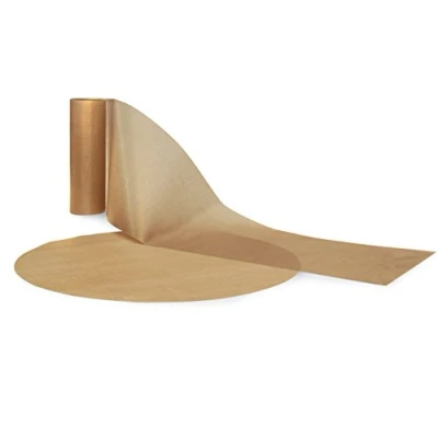 Immagine di Teglia per toastabags antiaderente riutilizzabile cerchio e rivestimento da parete. 17,8 cm, 22,9 oro