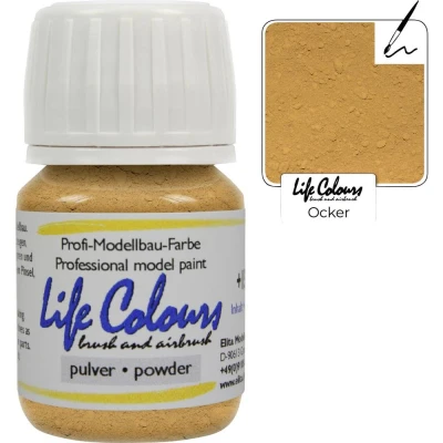 Immagine di Elita LC030217 Colore in polvere per modellismo Ocra 30 ml