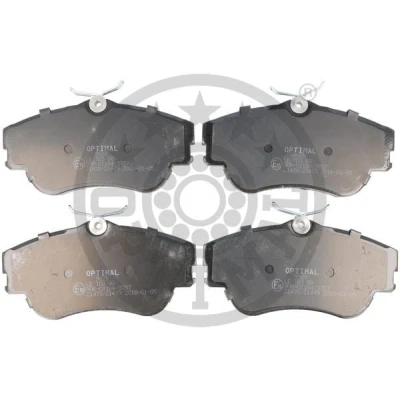 Immagine di OPTIMAL BP 09929 Kit pastiglie freno Assale anteriore Non predisposto per contatto segnalazione usura VOLKSWAGEN: Transporter 4 Bus,