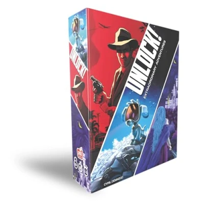 Immagine di Asmodee Unlock! Extraordinary Adventures, Gioco da Tavolo con App, Escape Room, 1 6 Giocatori, 10+ Anni, Edizione in Italiano