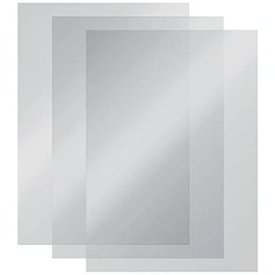 Immagine di Waytex 78280 Confezione da 100 copertine per rilegature, in PVC, formato A4, trasparente