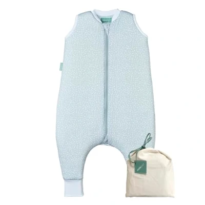 Immagine di molis&amp;co Sacco Nanna con piedini invernale per Bambini Sacchi 2.5 tog 100% Cotone (Oeko TEX 100) Grey Print (3 anni)