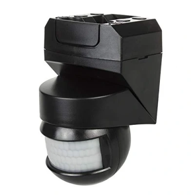 Immagine di Maclean MCE295 Rilevatore di Movimento a 360 Sensore infrarossi 180 Crepuscolare (Nero)