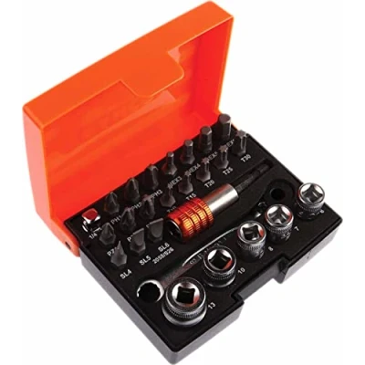 Immagine di Bahco Kit di chiavi a bussola metrico 1/4 (6.3 mm) 26 parti 2058/S26