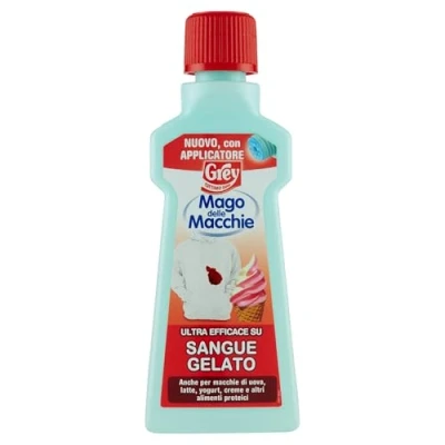 Immagine di Grey Mago delle macchie, Smacchiatore per tessuti, Ultra efficace su Sangue Gelato, 50 ml