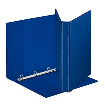 Immagine di Esselte Raccoglitore a Display in PP Personalizzabile (3 tasche) Anelli 4 25 Rotondi Formato Maxi Blu 394752500