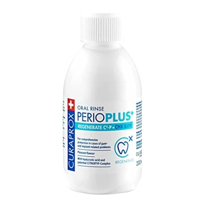 Immagine di Curaprox Perioplus Collutorio Regenerate con Clorexidina 0,09% 200 ml
