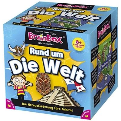 Immagine di BRAIN BOX 94901 Rund um Die Welt, Gioco di apprendimento, Durata ca. 10 Minuti [Lingua Tedesca]