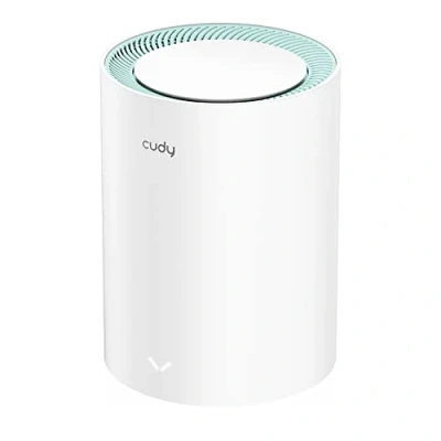 Immagine di Cudy AC1200 Gigabit Sistema WiFi a Rete Completa, Dual Band, Estensore WiFi, Porte Gigabit, Antenne ad alto guadagno, VPN, Cloudflare, Connetti fino 100 Dispositivi, M1300 1 Pacchetto