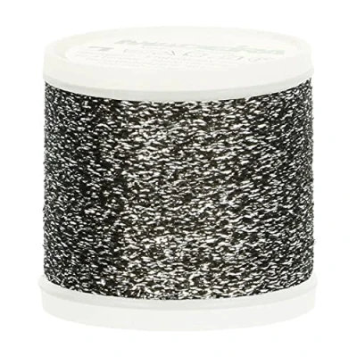 Immagine di Madeira M9842 260 Filettatura, 70% Poliammide, 30% Poliestere Metallizzato, Multi Argento/Nero