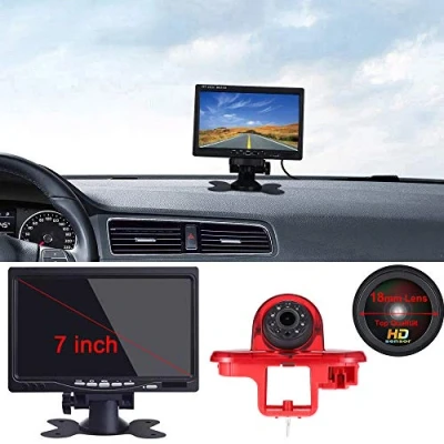Immagine di Luce Freno Telecamera Posteriori Retromarcia Fotocamera con Monitor LCD 7&quot; Sostituzione per Opel Vivaro surf Concept/life 2017/Combo/Vauxhall/Renault Trafic/FIAT Talento/Primastar Van