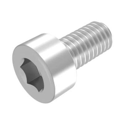 Immagine di SECCARO Vite cilindrica M10 x 20 mm, in acciaio inox V2A VA A2, DIN 912/ISO 4762, filettatura totale, pezzi