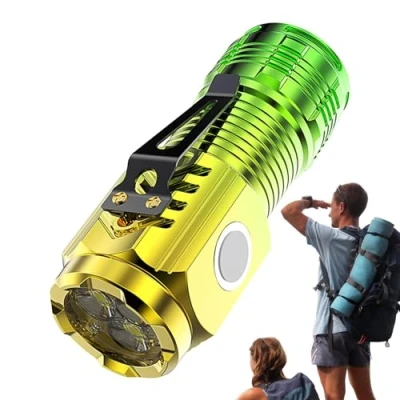 Immagine di Campsie Three Eyed Mon Ster Flashlight Torcia A Tre Occhi con Mostro Flash Super Power Rechargeable LED Flashlights Tascabile Impermeabile