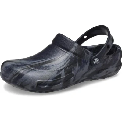Immagine di Crocs Bistro Graphic Clog, Zoccoli Unisex Adulto, Blu Scuro Multicolore, 37/38 EU