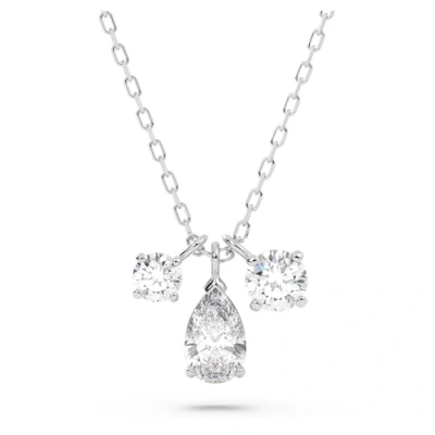 Immagine di Swarovski Attract Pendant Cluster Collana silvercoloured, Donna, Taglia: One Size, Silver coloured