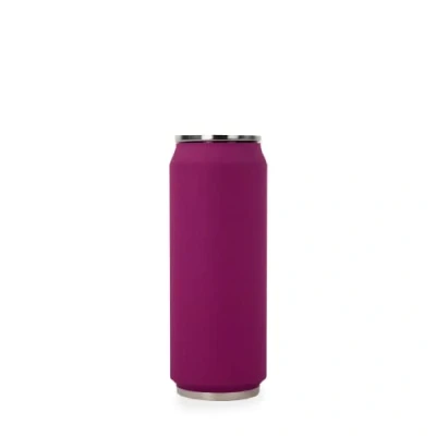 Immagine di YOKO DESIGN Lattina isotermica in Acciaio Inossidabile, da 7 cm, capienza di 500 ml, RIF. 1304, Inox, Violet, 19 x cm