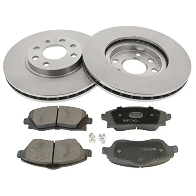 Immagine di MAPCO 47673 Kit dischi e pastiglie freno Assale anteriore ventilato OPEL: Meriva A, Corsa C Hatchback