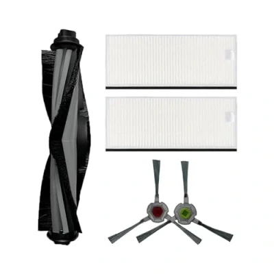 Immagine di Compatibile con Ecovacs Deebot U2 PRO DGN22 Robot aspirapolvere Filtro HEPA Mop Panno Spazzola Laterale Principale di Ricambio(5pcs Combo Kit)
