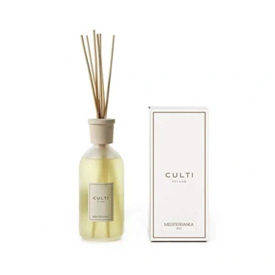 Immagine di Diffusore bastoncini Stile da 500 ml Culti Milano Fragranza MEDITERRANEA, al arancia amara, limone e neroli Durata 3 mesi Metratura 10 a 20 mq