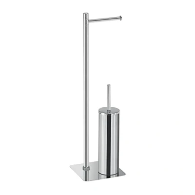 Immagine di Gedy ARTU Colonna in Piedi, Metallo Cromall Resine termoplastiche Sabbia, Cromo, 17x16x65,5