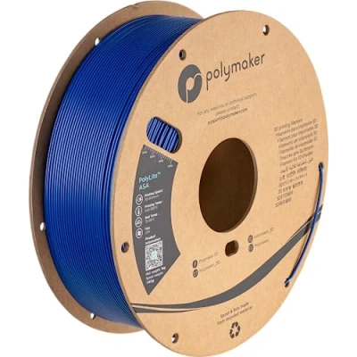 Immagine di Polymaker PF01005 PolyLite Filamento per stampante 3D ASA resistente ai raggi uv, agli agenti atmosferici, al calore 1.75 mm 1000 g Blu 1