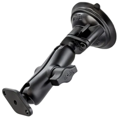Immagine di SUPPORTO A VENTOSA PER AUTO TUTTI I CRADLE O MASCHERINE RAM MOUNT B 166U