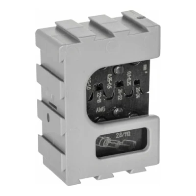 Immagine di Gedore 8140 11 1830651 Matrice di crimpaggio Isolamento Spina piatta 0.5 fino a 6 mm²
