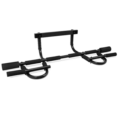 Immagine di ProsourceFit Fit Multi Grip Chin Up/Pull Up Bar, Heavy Duty Doorway Trainer for Home Gym