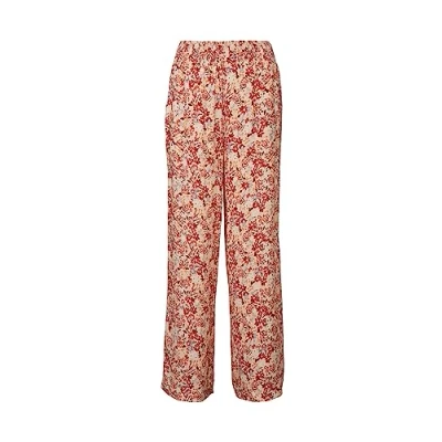Immagine di Esprit Printed Wideleg Pantaloni Light pink, Donna, Taglia: 40, pink