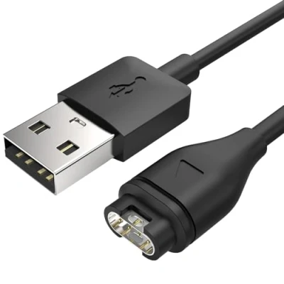 Immagine di TUSITA Caricatore Compatibile con Fenix 7 7S 7X 6 6S 6X Pro 5 5S 5X Plus,Epix 2,Forerunner 745 935 945 45 45S 245,Approach S10 S40 S60,Vivoactive 3 4 4S,Vivomove 3S Sport,Instinct,Venu 2 Plus 2S Sq