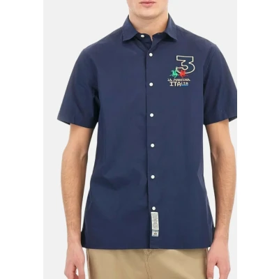 Immagine di LaMartina Camicia in cotone popeline regular fit Anderson