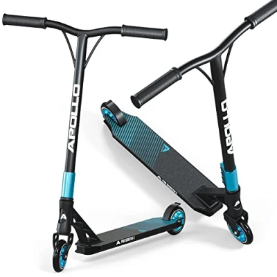 Immagine di Apollo Monopattino Stunt Scooter Genesis PRO Robusto Stuntscooter con Cuscinetti a Sfera ABEC 9, Funscooter, Kickscooter, Trickscooter, Freestylescooter