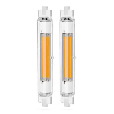 Immagine di Lampadina R7S LED 118MM, Bianco Caldo 2700K, 20W Lineare Equivalente 200W Lampada Alogena, Dimmerabile, Nessun Sfarfallio, 360 Gradi, AC 220V 240V,2000LM, 2 Pezzi(Bianco Caldo(2700K)
