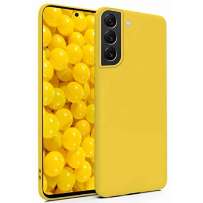 Immagine di MyGadget Cover per Samsung Galaxy S22 Plus Case Ultra Morbida con Bordi Rinforzati Custodia Silicone Antiurto e Antigraffio Giallo