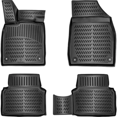Immagine di ELMASLINE Tappetini in gomma 3D per Toyota C HR Hybrid (2023 2024) 2a generazione Accessori
