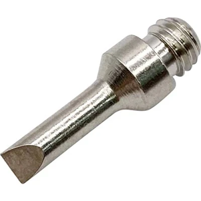 Immagine di TOOLCRAFT T02 punta di saldatura Forma a scalpello Dimensione 7 mm Lunghezza punte 22 Contenuto 1 pz.