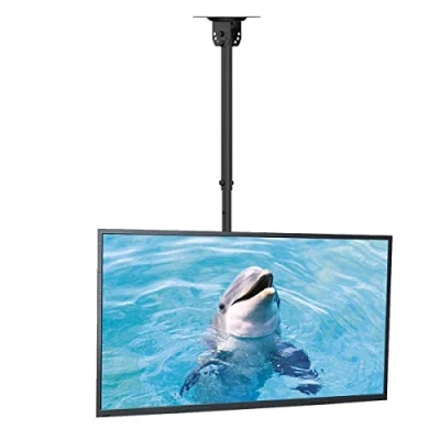 Immagine di Suptek Staffa per TV a Soffitto LCD da 26 65 pollici con Schermo Piatto al Plasma LED. Supporto Regolabile in Altezza MC4602