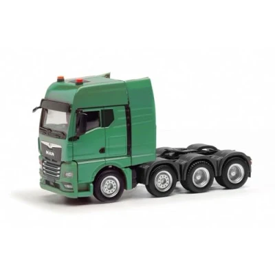 Immagine di Herpa modello di camion MAN TGX GX Schwerlastzugmaschine luftgefedert, in scala 1:87, pezzo da collezione, tedesco, statuetta plastica
