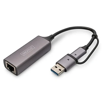 Immagine di Digitus DN 3028 Adattatore di rete 2.5 GBit/s USB, USB 3.0, 3.1 Gen 1, 3.2 (Gen 1x1), 1 (USB 3.0), A