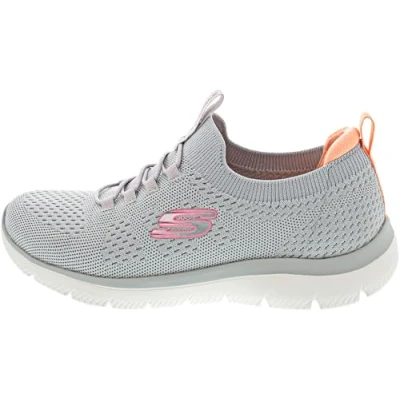 Immagine di Skechers Summits, Scarpe da Ginnastica Donna, Pink Coral Finishes in Gray Mesh, 37 EU