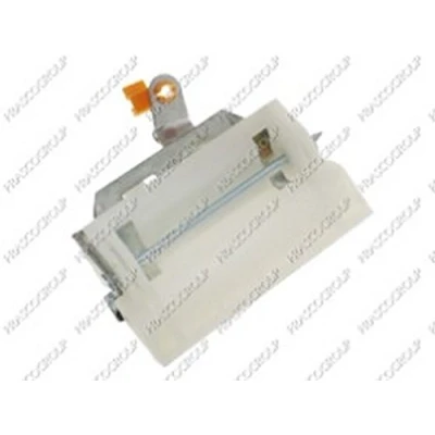 Immagine di PRASCO MB1558307 Maniglia Apriporta Esterno, Cofano/Sponda posteriore veicolo bianco MITSUBISHI: PAJERO 2
