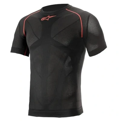 Immagine di Alpinestars Ride Tech V2 Top Short Sleeve Summer (Black/Red,XS/S)