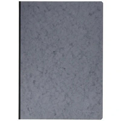 Immagine di Quaderno Age Bag brossurato extra large a righe. Grigio
