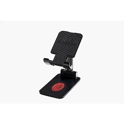 Immagine di Celly, Desk Holder Linea Milan, Supporto Cellulare e Tablet Fino a 10.5&quot;, Struttura Richiudibile, Porta con Braccio Estendibile Regolazione Altezza/Inclinazione, Compatibilità Universale