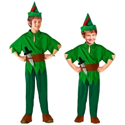 Immagine di WIDMANN MILANO PARTY FASHION costume da bambino Peter, fiaba, costumi di carnevale